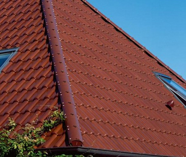 Объект из Керамическая черепица Creaton PREMION FINESSE braun glasiert