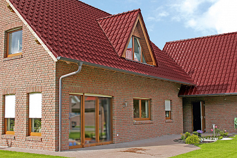 Объект из Керамическая черепица Roben Piemont Трентино глазурь