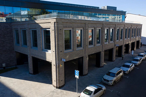 Объект из Кирпич ручной формовки Донские зори Бавария ригель