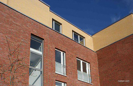 Объект из Кирпич Roben SORRENTO желто-оранжевый