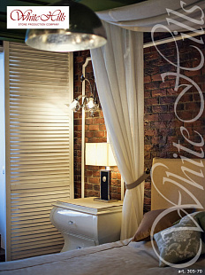 Объект из Облицовочные камни White Hills Искусственный декоративный камень Whitehills Бремен брик 305-70