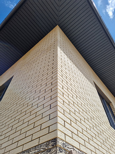 Объект из Облицовочный кирпич Керма Пшеничное лето Рустик ут.ст.